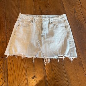 American eagle denim skirt
